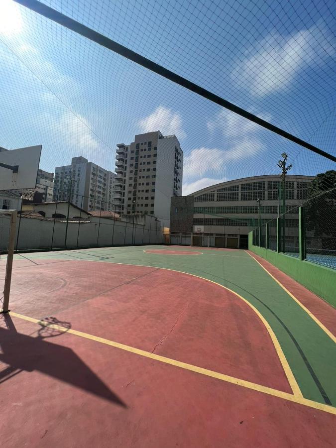 Apartament Lindo Apartamento Em Frente A Praia - Santos Zewnętrze zdjęcie