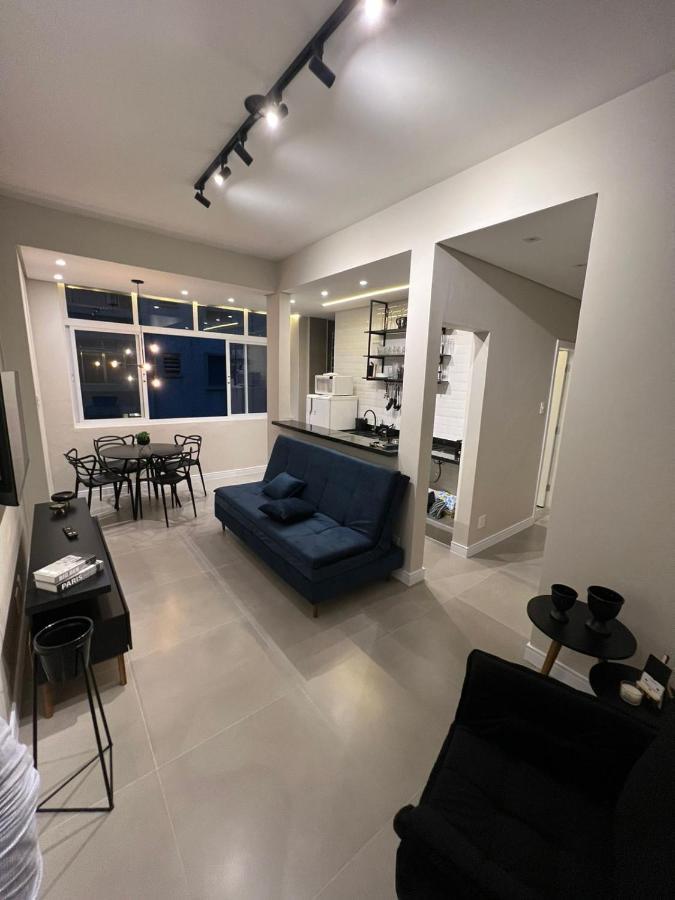 Apartament Lindo Apartamento Em Frente A Praia - Santos Zewnętrze zdjęcie